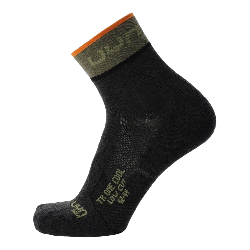 Outdoorové ponožky UYN Man Trekking One Low Cut Socks Anthracite/Green