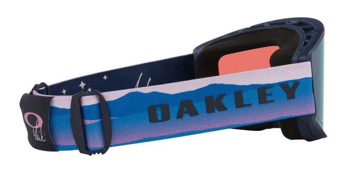 Lyžiarske okuliare Oakley Flow Scape M Mikaela Shiffrin Signature/Prizm Snow Sapphire Iridium + Additional lens Prizm Snow Iced Iridium - 2025/26