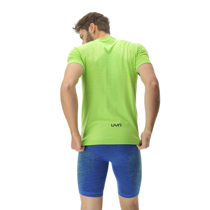 Bežecké tričko UYN Man Running Exceleration OW Shirt SH_SL Lime/Sulphur Spring