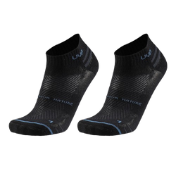 Outdoorové ponožky UYN Unisex All Round Low Cut 2Pack Black/Black