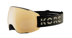 Lyžiarske okuliare HEAD Magnify 5k Gold/KORE + náhradné zorníky - 2025/26