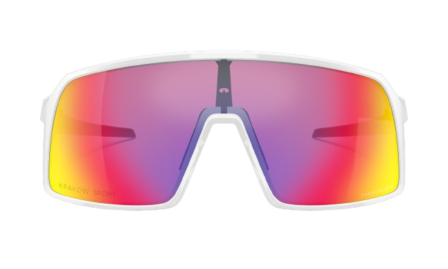 Slnečné okuliare Oakley Sutro Custom Polished White Frame / Prizm Road Iridium Lenses