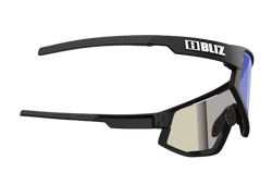 Slnečné okuliare BLIZ Vision Nano Photochromic Matt Black/Brown Blue Lenses