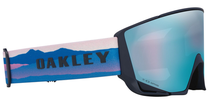 Lyžiarske okuliare Oakley Flow Scape L Mikaela Shiffrin Signature/Prizm Snow Sapphire Iridium + Additional lens Prizm Snow Iced Iridium - 2025/26
