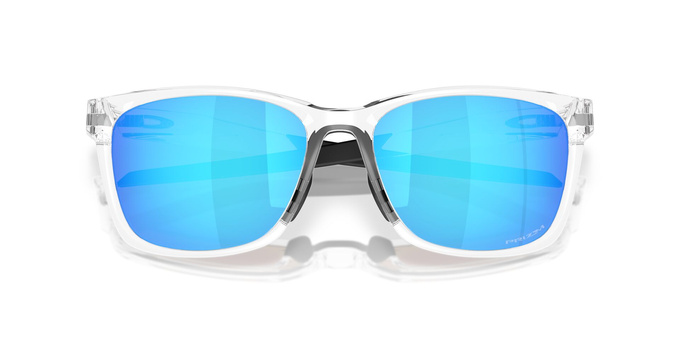 Slnečné okuliare Oakley Paracord Polished Clear Frame / Prizm Sapphire Lenses