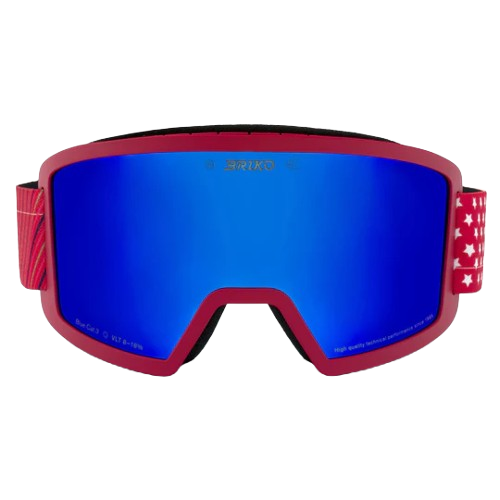 Lyžiarske okuliare Briko Frostbite USA Matt Red/Tanganora Blue - 2025/26