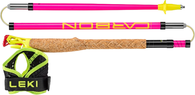 Palice Trail Running LEKI Ultratrail FX.One Pink
