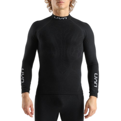 Funkčné tričko UYN Man Elevatyon Biomorph UW Shirt Long SL Turtle New Neck Black - 2025/26