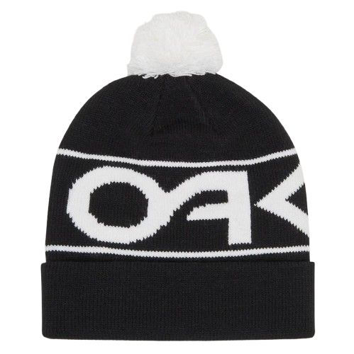 Čiapka Oakley Factory Cuff Beanie Black/White Logo