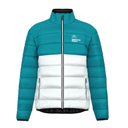 Izolační bunda HEAD Race Kinetic Jacket Men Blue/White - 2025/26