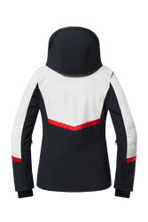  Lyžiarska bunda Descente Iriss Super White/Electric Red - 2025/26