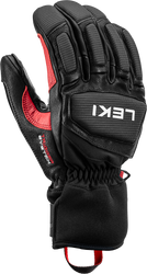 Lyžiarske rukavice LEKI Griffin Pro 3D Black/Red - 2025/26