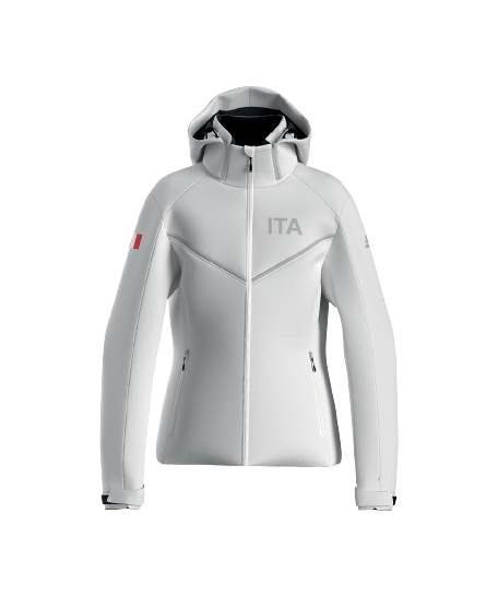 Lyžiarska bunda Energiapura Trun Italy Lady/White  - 2025/26