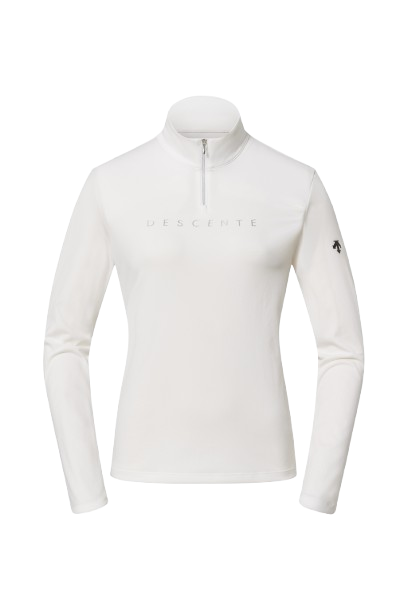 Rolák Descente Chest Logo T-Neck Super White - 2025/26