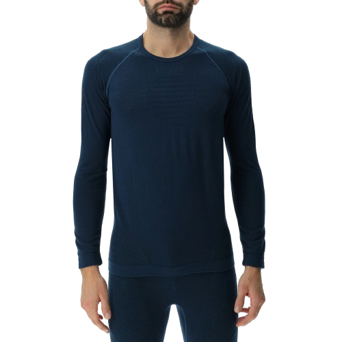 Funkčné tričko UYN Man Evolutyon Biotech UW Shirt Long SL Blue Poseidon - 2024/25