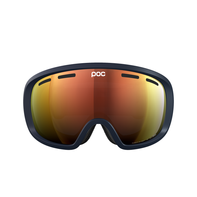 Lyžiarske okuliare POC Fovea Apatite Navy/Partly Sunny Orange - 2025/26
