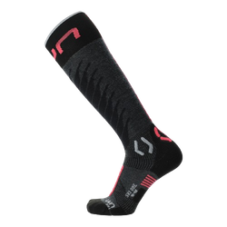 Lyžiarske ponožky UYN Woman Ski One Merino Anthracite/Pink - 2025/26