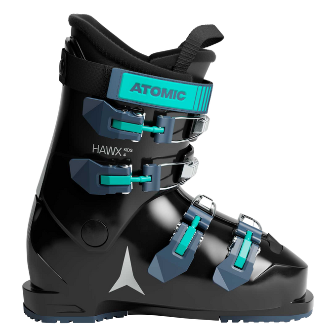 Zjazdové topánky Atomic Hawx Kids 4 Black/Teal – 2025/26