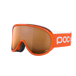 Lyžiarske okuliare POC Pocito Retina Fluorescent Orange/Partly Sunny Light Orange - 2025/26