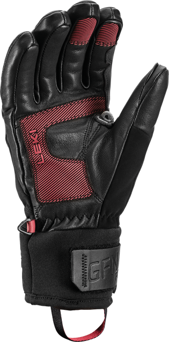 Lyžiarske rukavice LEKI Griffin Pro 3D Woman Black/Rose- 2024/25