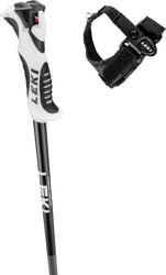 Zjazdové palice LEKI Bold Lite S Junior Dark Anthracite/Black/White - 2025/26