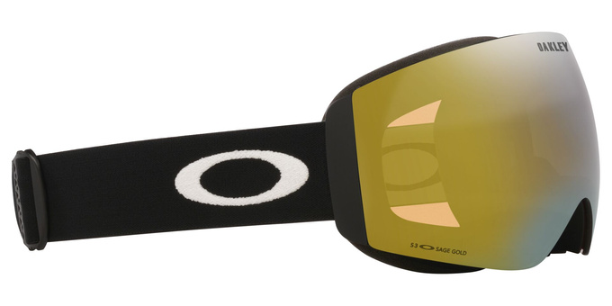 Lyžiarske okuliare Oakley Flight Deck Pro M Matte Black/Prizm Sage Gold Iridium + Additional lens Prizm Snow Iced Iridium - 2025/26