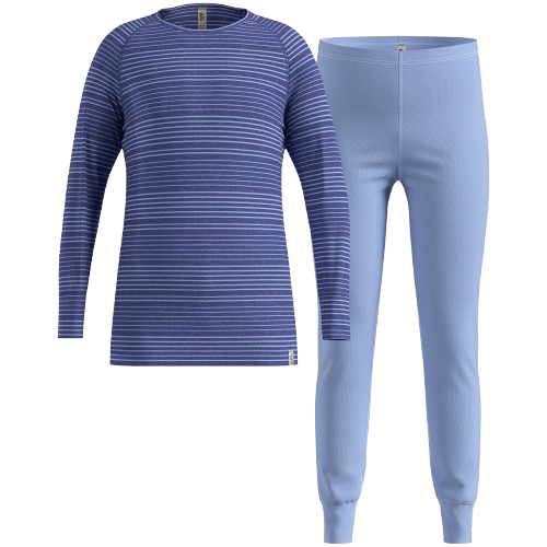 Funkčné prádlo Odlo Active Warm Kids Set Long Blue - 2025/26