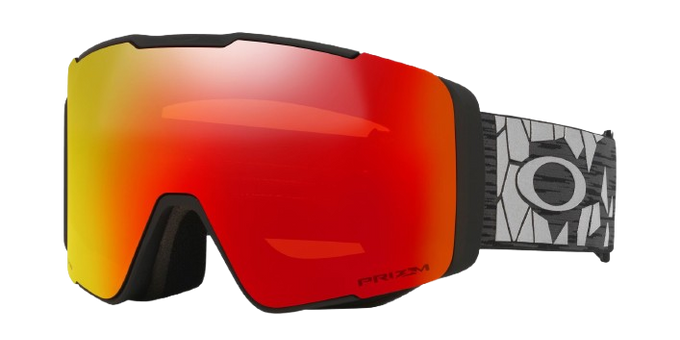 Lyžiarske okuliare Oakley Line Miner Pro L Black Reinforce/Prizm Snow Torch Iridium + Additional lens Prizm Snow Iced Iridium - 2025/26