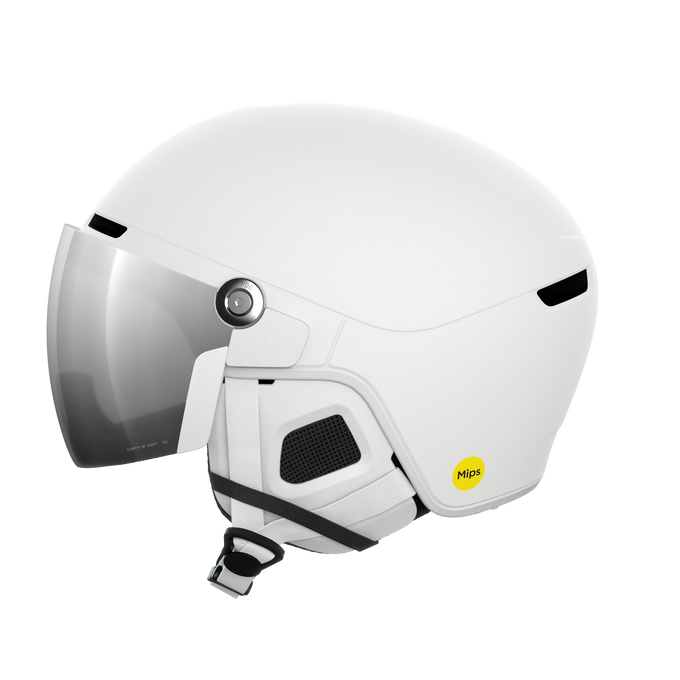 Lyžiarska helma POC Obex Visor Hydrogen White/Clarity Universal/Partly Sunny/Silver - 2025/26