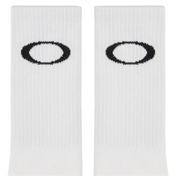 Ponožky Oakley Ellipse Crew Sock White - 2025
