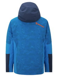 Bunda Ziener Trivor Lady Padded Blue Foggy Print Dark Navy - 2024/25
