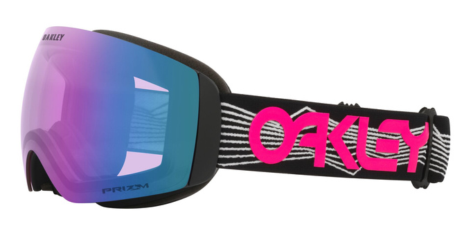 Lyžiarske okuliare Oakley Flight Deck M Black Wired/Prizm Snow Iced Iridium - 2025/26