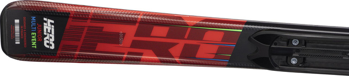 Zjazdové lyže Rossignol Hero Xpress JR 130-150 +  Xpress 7 GW B83 BLACK - 2025/26