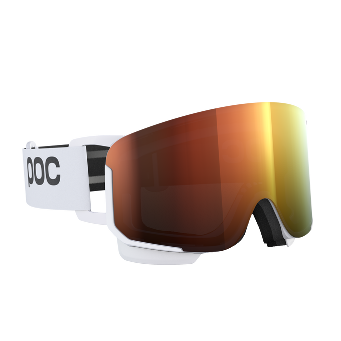 Lyžiarske okuliare POC Nexal Hydrogen White/Partly Sunny Orange - 2025/26