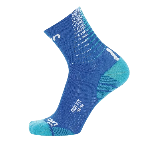 Bežecké ponožky UYN Man Run Fit Socks Blue/Turquoise