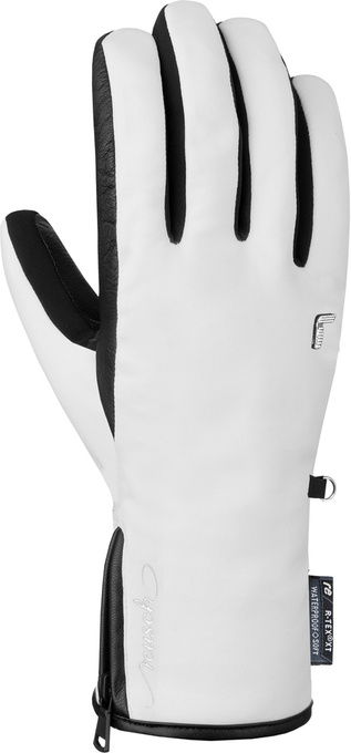 Lyžiarske rukavice Reusch Tiffany R-TEX® XT White/Black - 2025/26