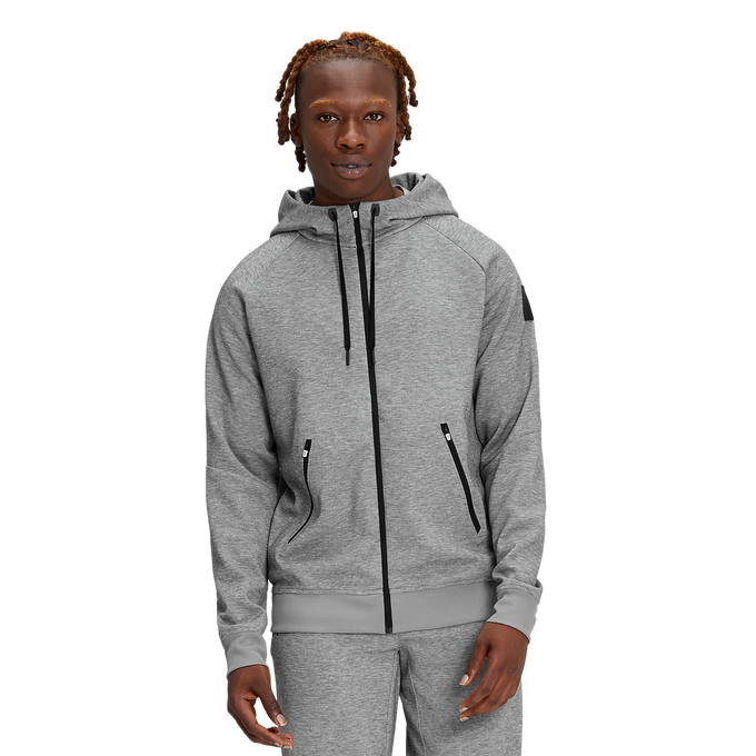 Mikina On Running Zip Hoodie Grey - 2025
