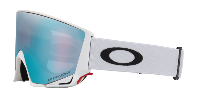 Lyžiarske okuliare Oakley Flow Scape M Matte White/Prizm Snow Sapphire Iridium + Additional lens Prizm Snow Iced Iridium - 2025/26