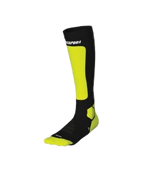 Lyžiarske ponožky Energiapura Heat Merino Socks Fluo Yellow/Black - 2025/26