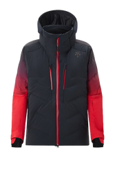 Zateplená bunda Descente Hybrid Down Jacket Black Electric Red - 2024/25