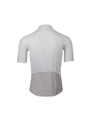 Cyklistický dres POC M's Essential Road Logo Jersey  Hydrogen White/Granite Grey