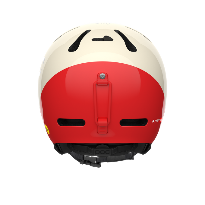 Lyžiarska helma Kask POC Fornix BC Rouge/Blanc - 2025/26