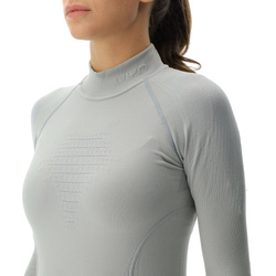 Funkčné tričko UYN Woman Evolutyon UW Shirt LG_SL Turtle Neck Flamingo/White/White - 2023/24