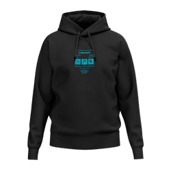 Mikina HEAD WCR Hoodie Unisex Black - 2025/26