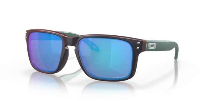 Slnečné okuliare OAKLEY Holbrook Prizm Sapphire Lenses/Matte Black-Red Colorshift Frame - 2023