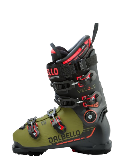 Zjazdové topánky Dalbello Veloce 120 MV Black/Olive - 2025/26