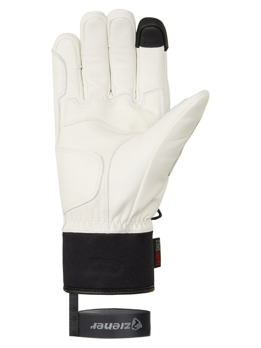 Lyžiarske Rukavice Ziener Galf-z AS Pr Touch Glove Man White - 2025/26