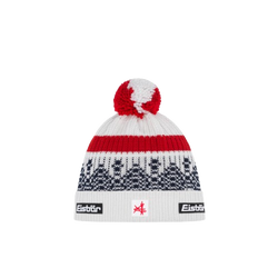 Čiapka Eisbar Norrak Pompon MÜ SA White/Red/Navy Blue - 2025/26