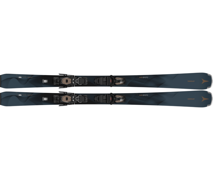 Zjazdové lyže Atomic Cloud Q11 + M 10 GW Black/Sand - 2025/26
