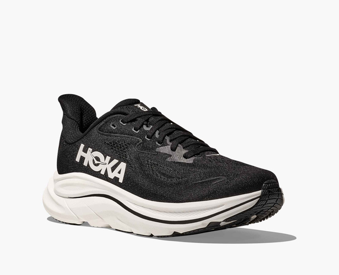 Sportové Topánky Hoka Clifton 10 Wide Black/White